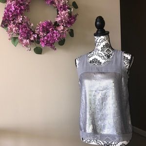 💥LOFT Sequined Top
